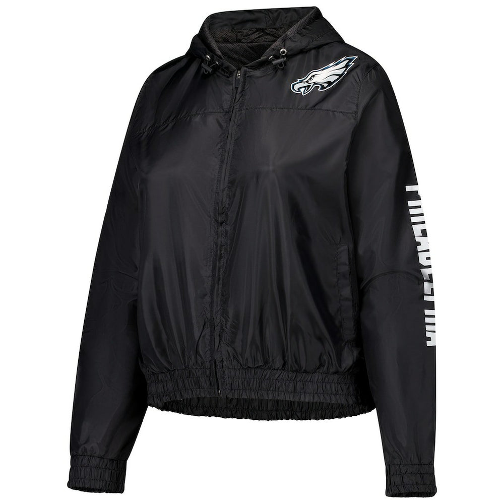 Philadelphia Eagles Women's Full-Zip Jacket Black - Fanatics