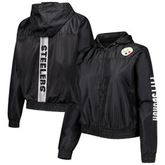 Pittsburgh Steelers Women's Full-Zip Jacket Black - Fanatics