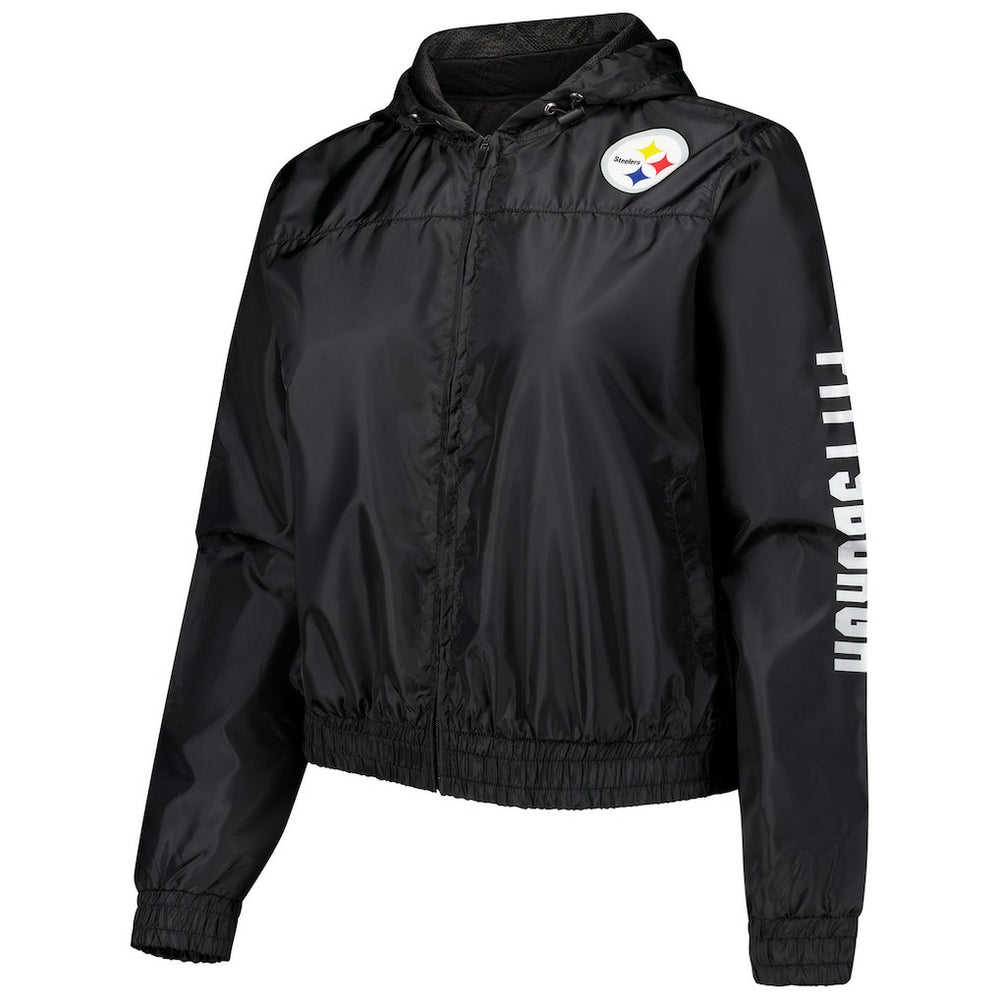 Pittsburgh Steelers Women's Full-Zip Jacket Black - Fanatics