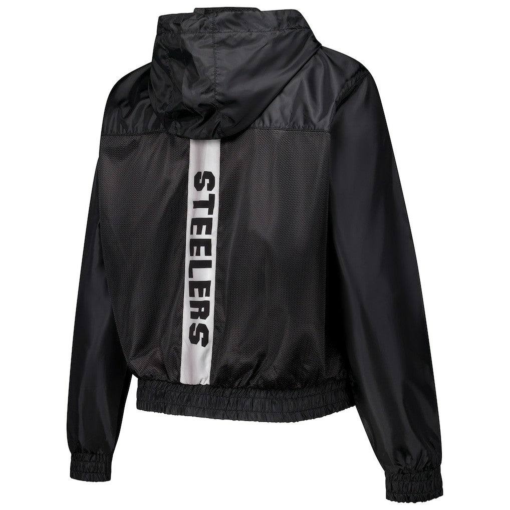 Pittsburgh Steelers Women's Full-Zip Jacket Black - Fanatics