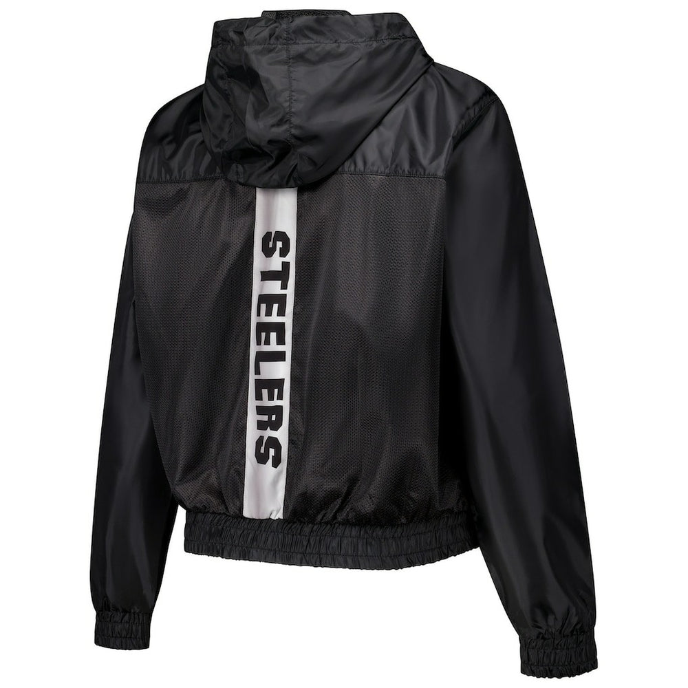 Pittsburgh Steelers Women's Full-Zip Jacket Black - Fanatics