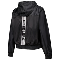 Pittsburgh Steelers Women's Full-Zip Jacket Black - Fanatics