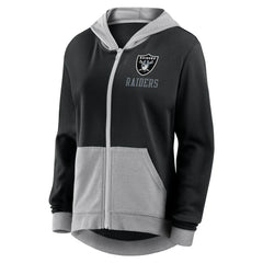 Las Vegas Raiders Women's Hit It Full-Zip Hoodie Black - Fanatics