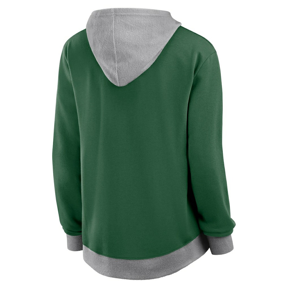 New York Jets Women's Hit It Full-Zip Hoodie Green - Fanatics