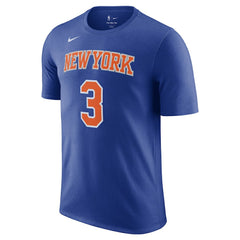 Nike - Josh Hart New York Knicks Icon Edition Name & Number T-Shirt - Blue