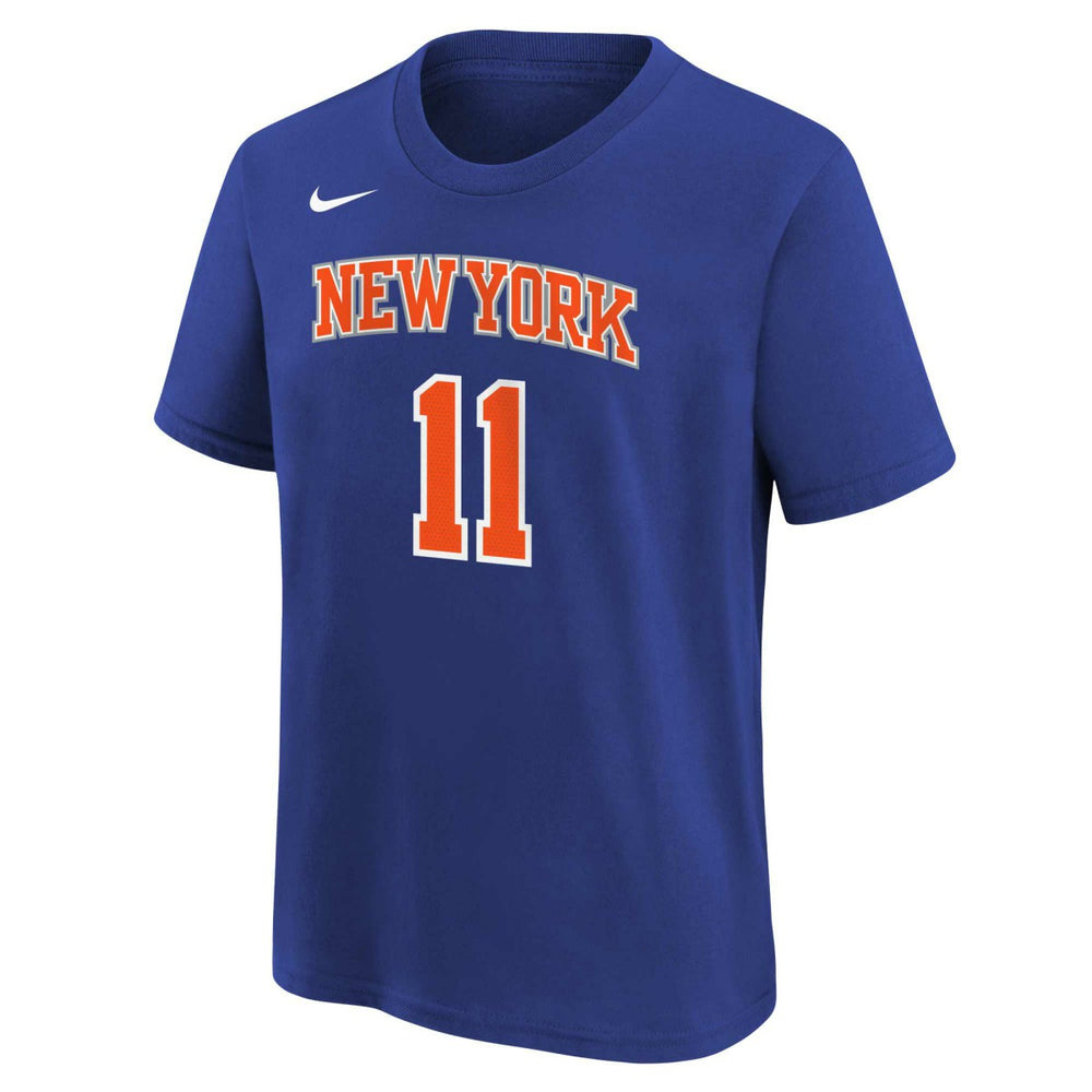 Nike - Jalen Brunson New York Knicks Youth Icon Name & Number T-Shirt - Blue