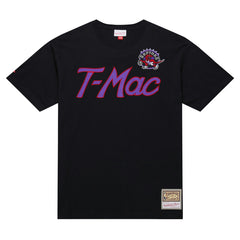 Mitchell & Ness - Tracy McGrady Toronto Raptors Premium Nickname T-Shirt - Black