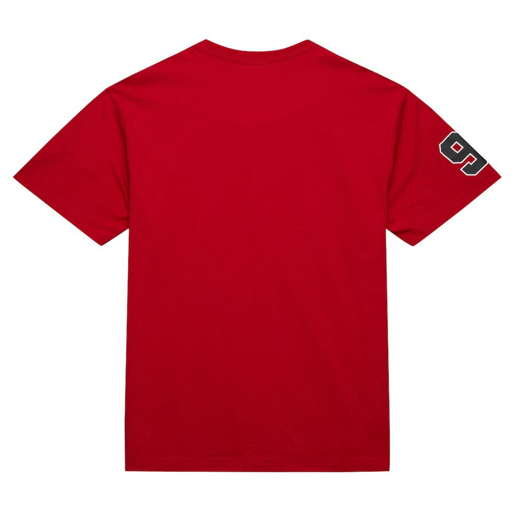 Mitchell & Ness - Dennis Rodman Chicago Bulls Premium Nickname T-Shirt - Red