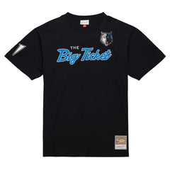 Mitchell & Ness - Kevin Garnett Minnesota Timberwolves Premium Nickname T-Shirt - Black
