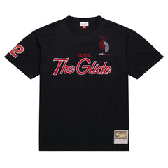 Mitchell & Ness - Clyde Drexler Portland Trail Blazers Premium Nickname T-Shirt - Black