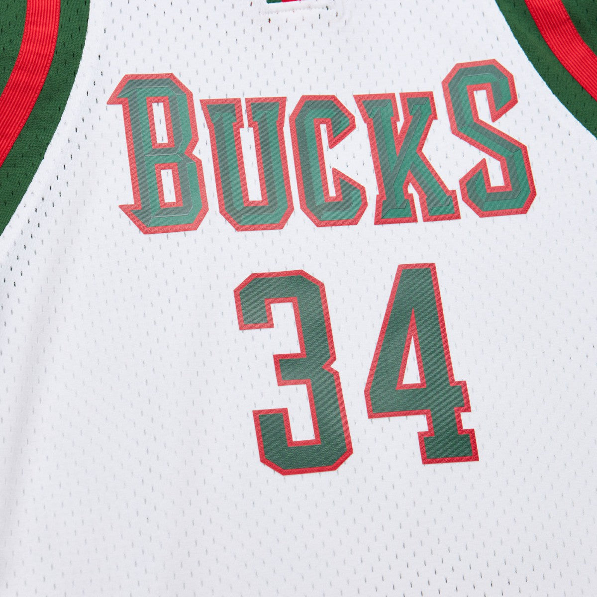 Mitchell & Ness - Giannis Antetokounmpo Milwaukee Bucks 2013/14 Hardwood Classics Swingman Jersey - White