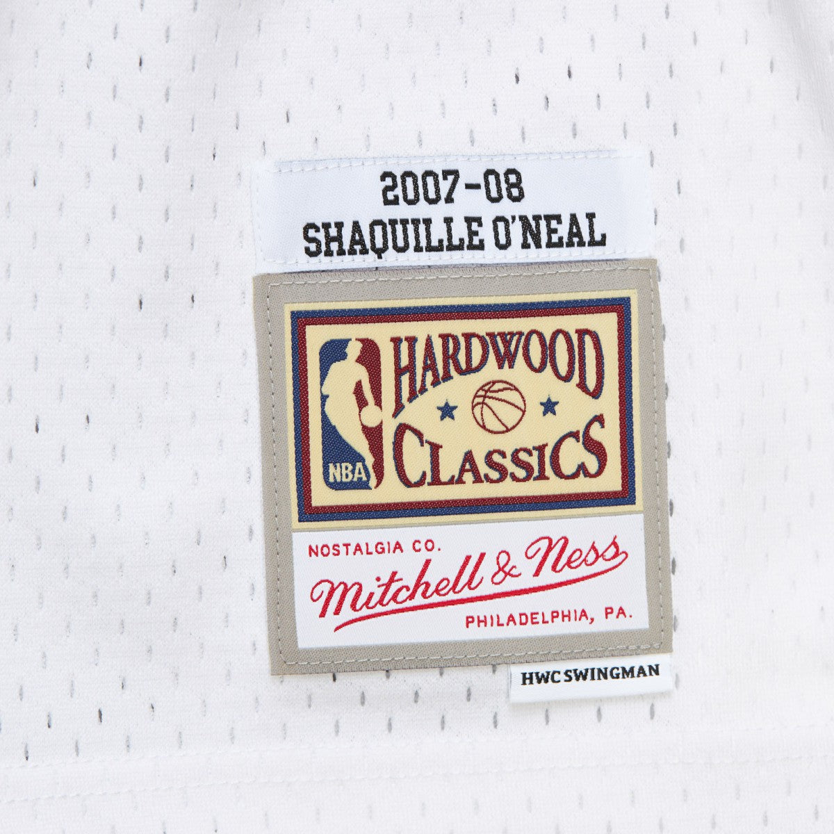 Mitchell & Ness - Shaquille O'Neal Miami Heat 2007/08 Hardwood Classics Swingman Jersey - White