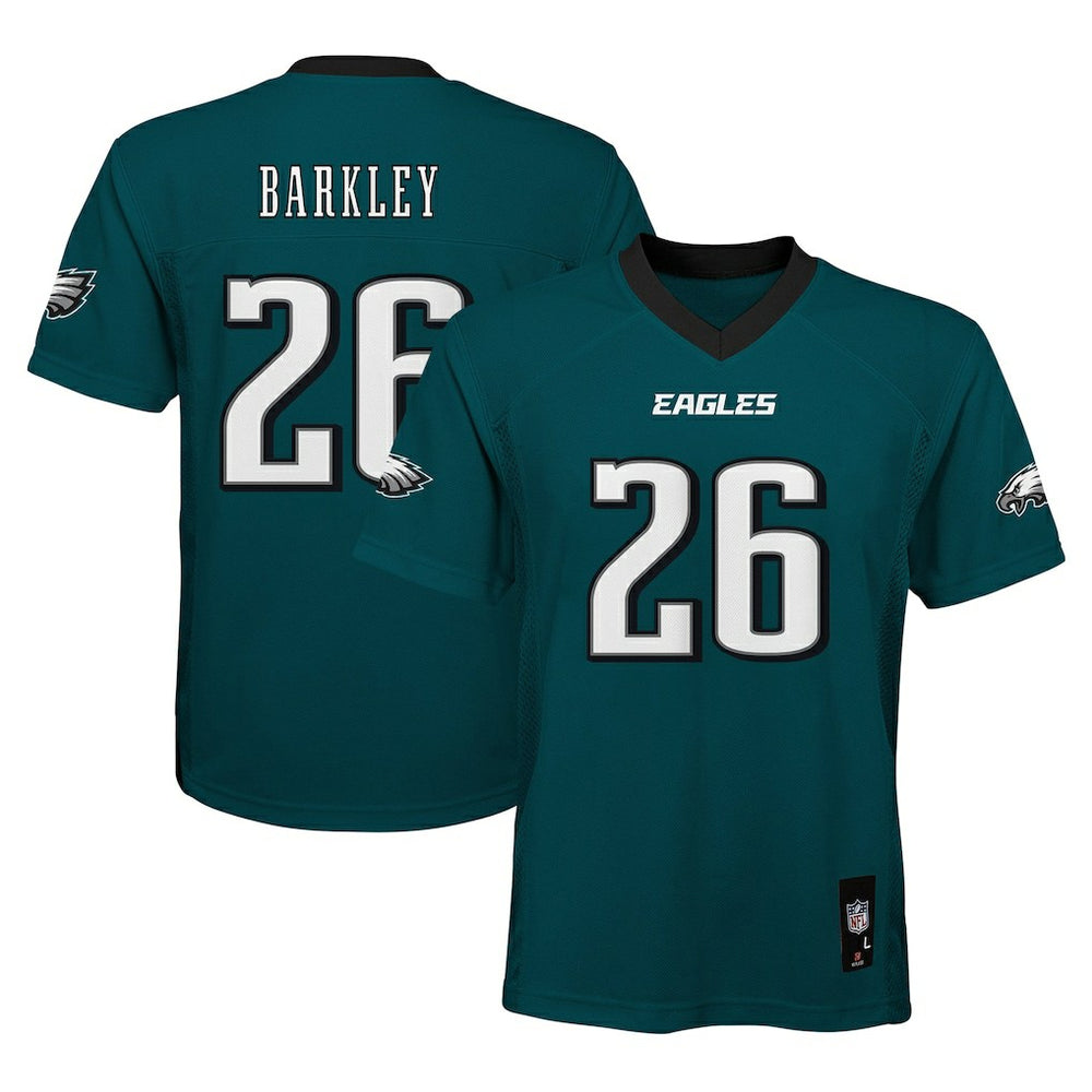 Saquon Barkley Philadelphia Eagles Preschool Replica Player Jersey Midnight Green - NFL