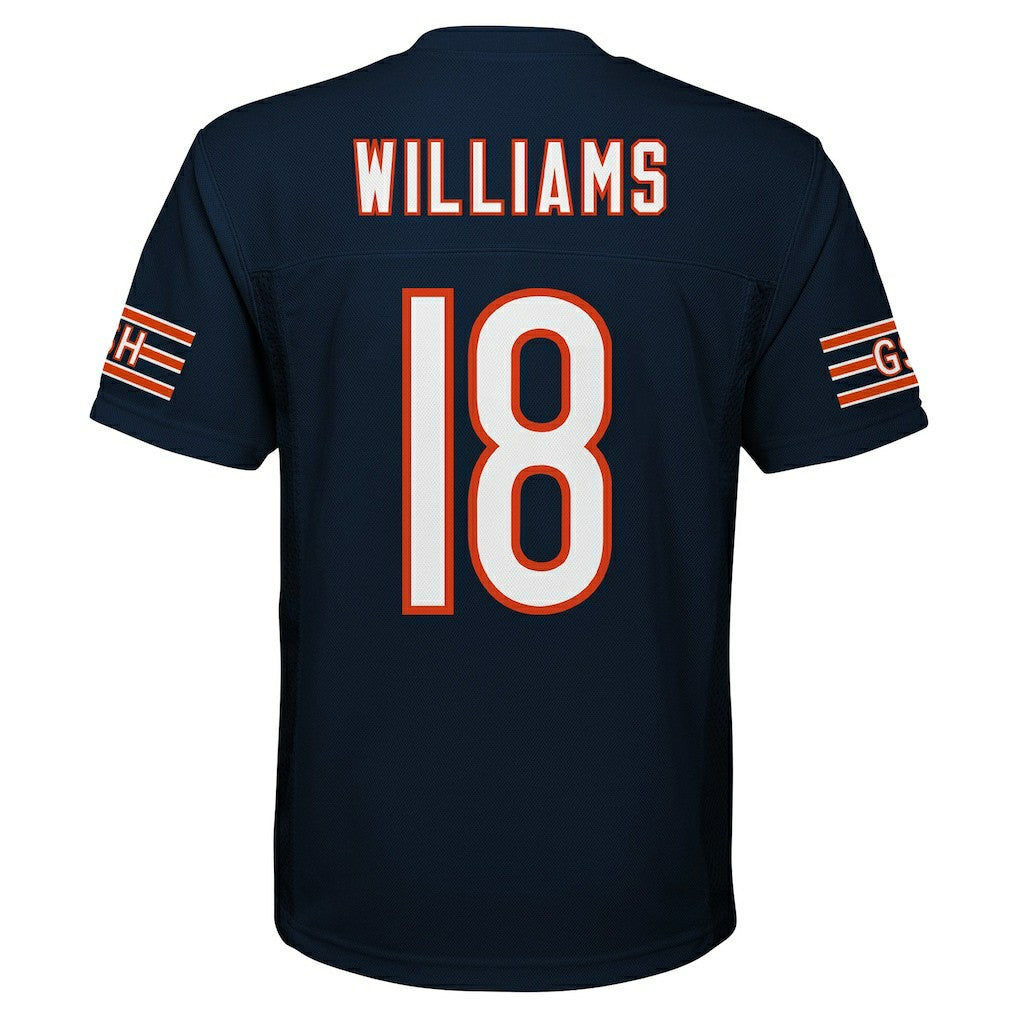 Caleb Williams Chicago Bears Youth Replica Player Jersey Navy - NFL