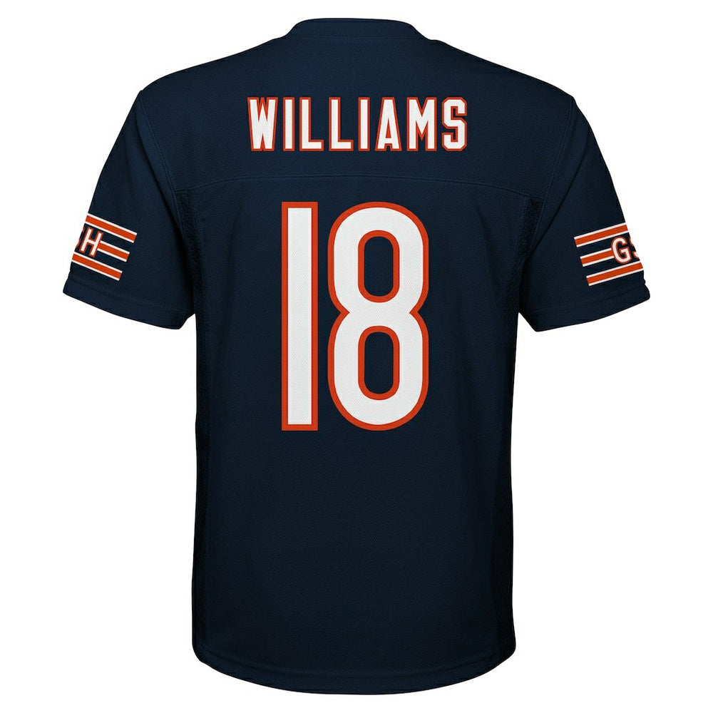 Caleb Williams Chicago Bears Youth Replica Player Jersey Navy - NFL