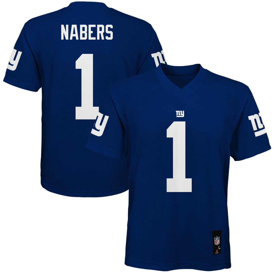 Malik Nabers New York Giants Youth Replica Player Jersey - Royal for sale | NFL Jerseys