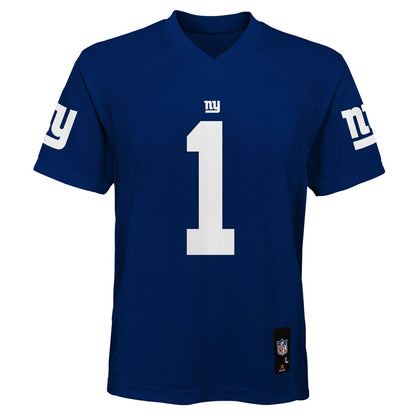 Malik Nabers New York Giants Youth Replica Player Jersey - Royal for sale | NFL Jerseys