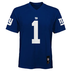 Malik Nabers New York Giants Youth Replica Player Jersey Royal - NFL