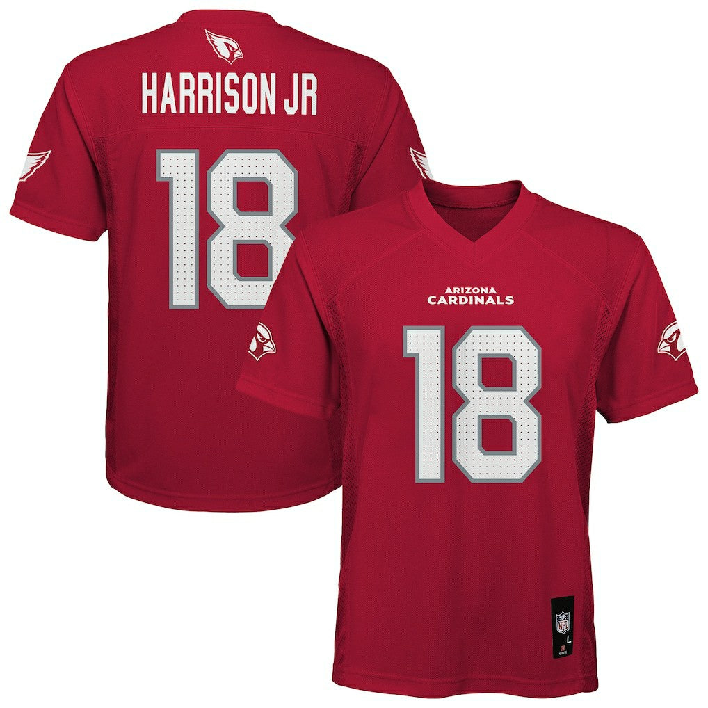 Marvin Harrison Jr. Arizona Cardinals Youth Replica Player Jersey Cardinal - NFL