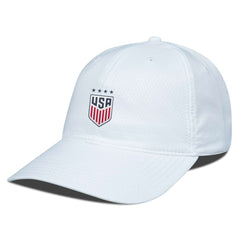 USWNT Levelwear Matrix Insignia Core Adjustable Hat - White