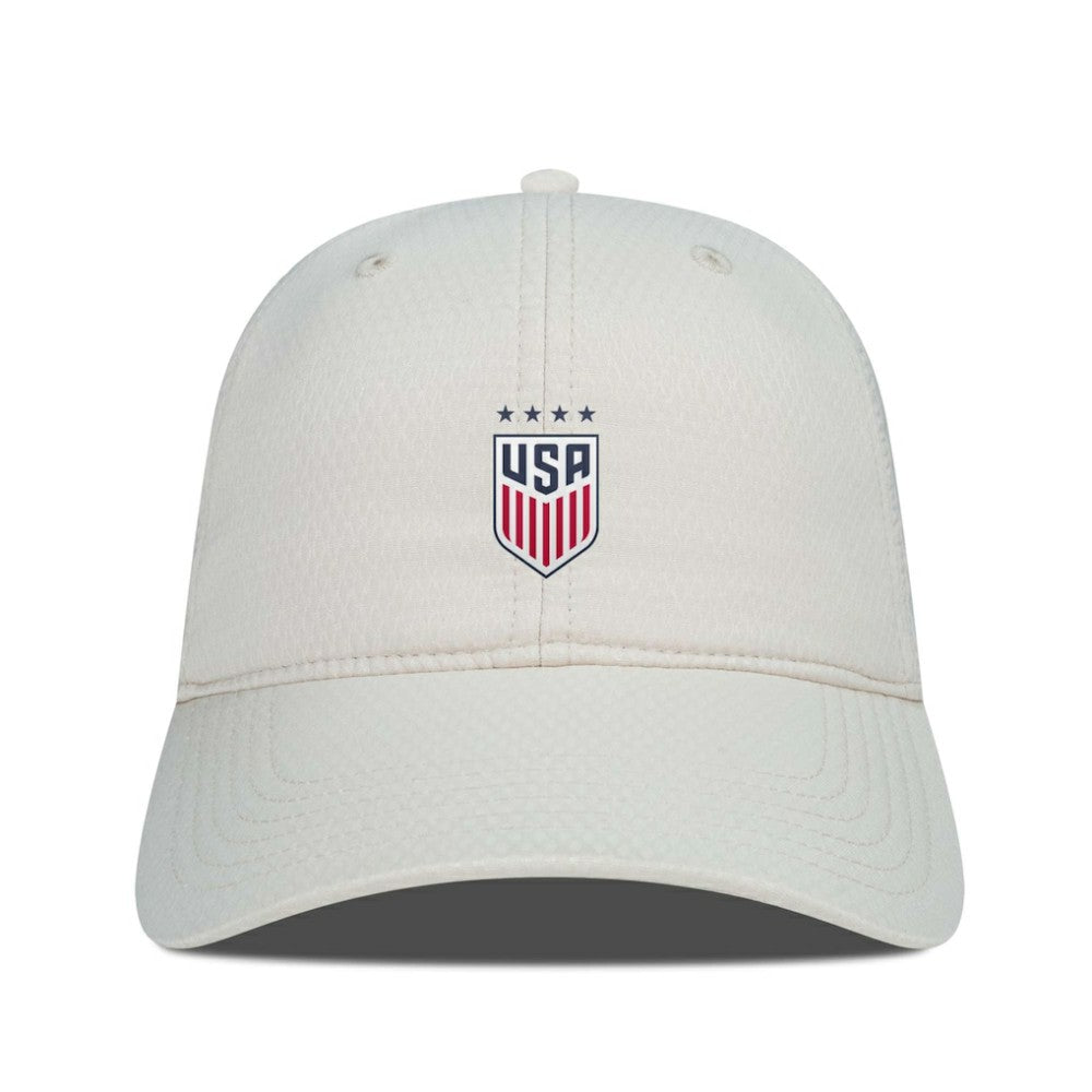 USWNT Levelwear Matrix Insignia Core Adjustable Hat - Khaki