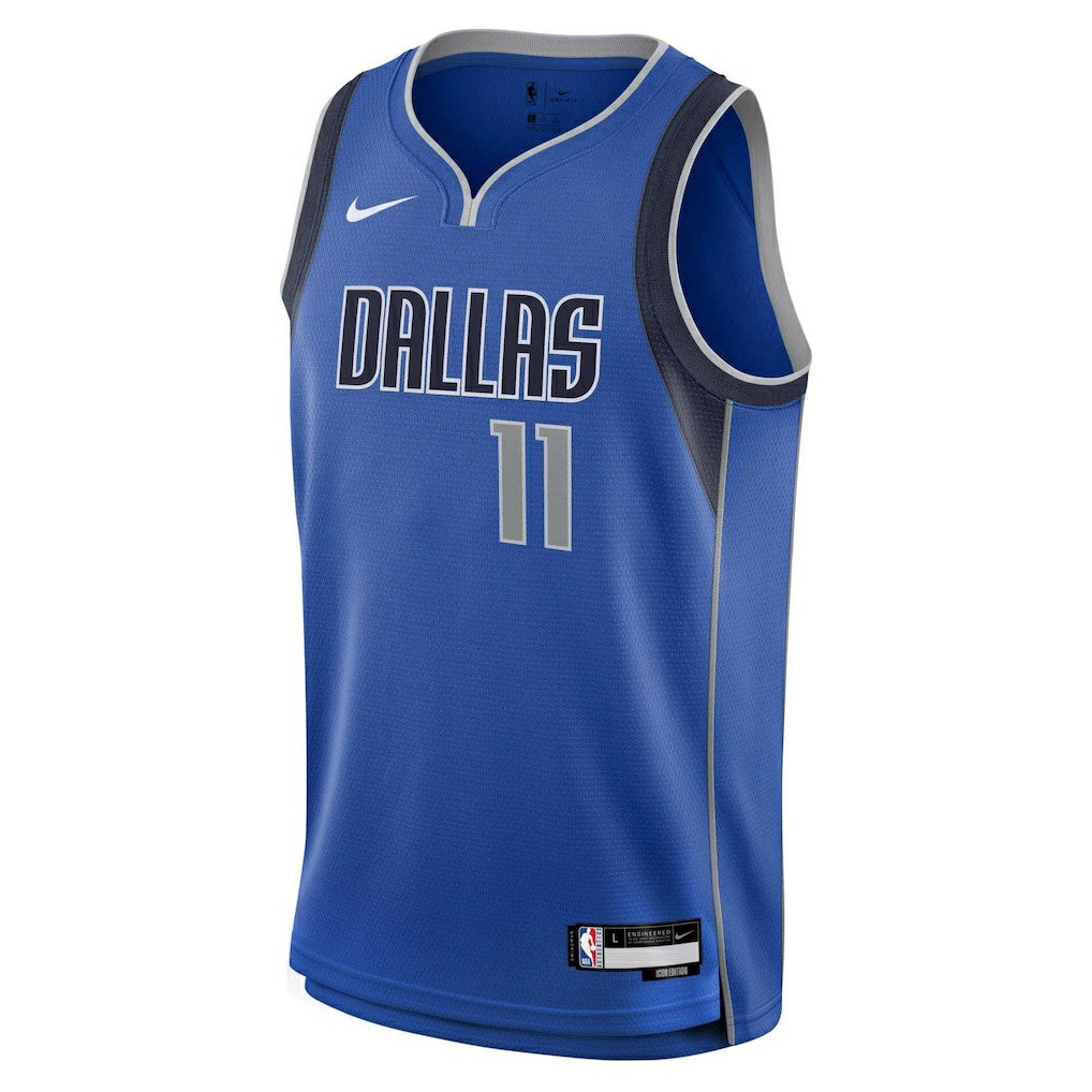 Nike - Kyrie Irving Dallas Mavericks Youth Swingman Jersey - Icon Editi- Blue