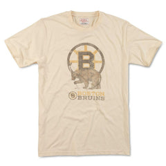 Boston Bruins American Needle Brass Tacks T-Shirt Cream