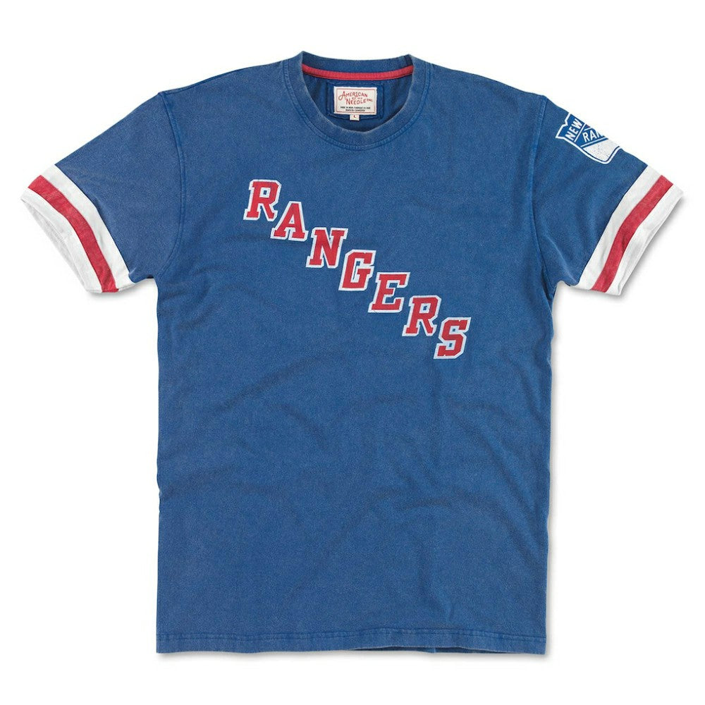 New York Rangers American Needle Remote Control T-Shirt Blue