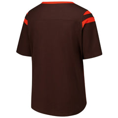 Cleveland Browns G-III 4Her by Carl Banks Women's Plus Size Linebacker T-Shirt Brown - NFL