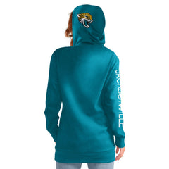 Jacksonville Jaguars G-III 4Her by Carl Banks Women's Extra Inning Pullover Hoodie Teal - NFL
