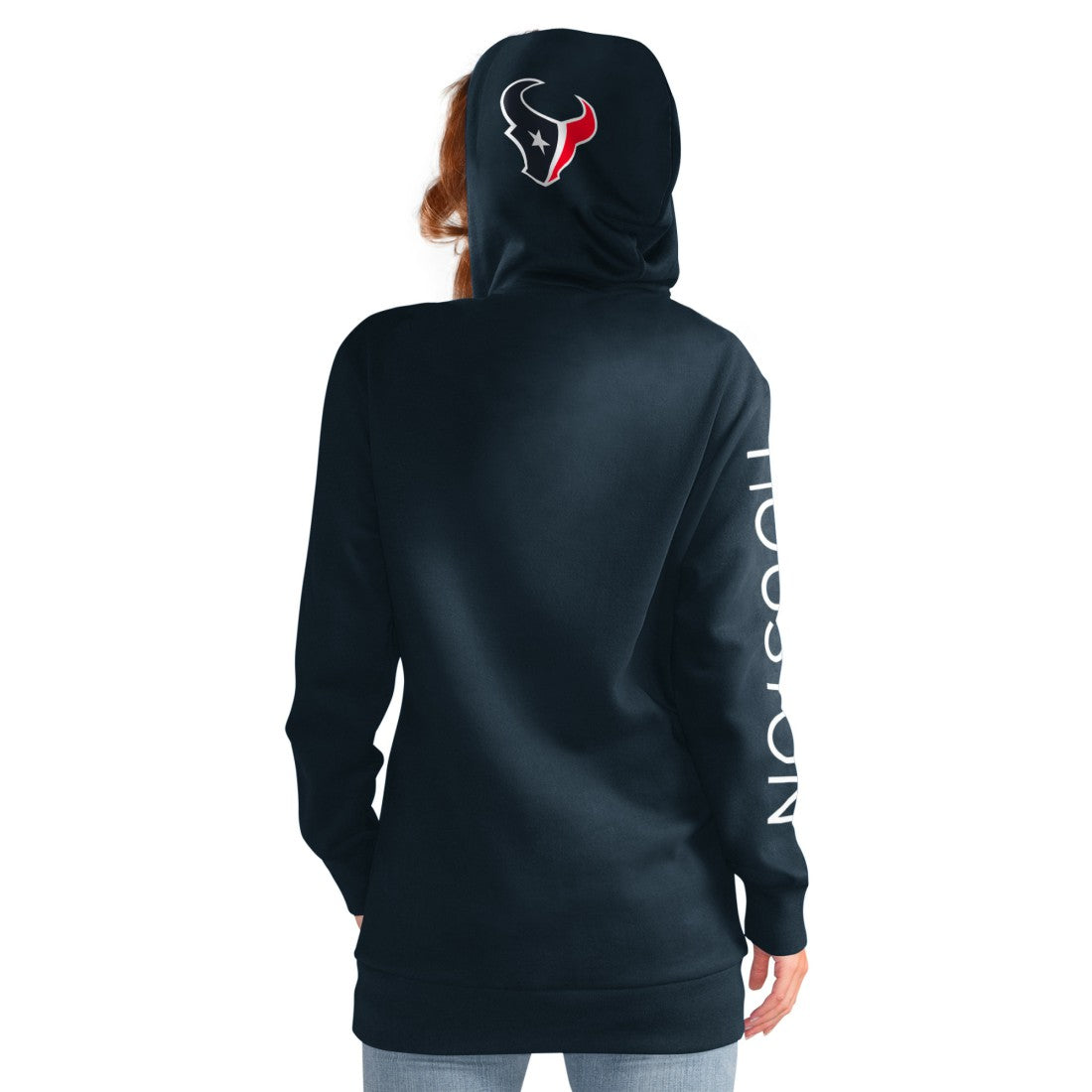 Houston Texans G-III 4Her by Carl Banks Women's Extra Inning Pullover Hoodie Navy - NFL