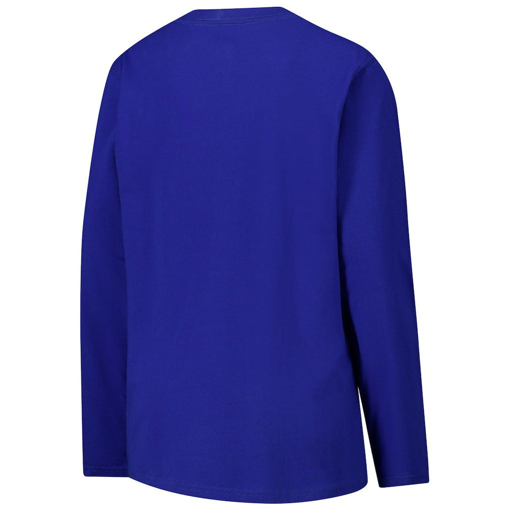 Los Angeles Rams G-III 4Her by Carl Banks Women's Post Season Long Sleeve V-Neck T-Shirt Royal - NFL