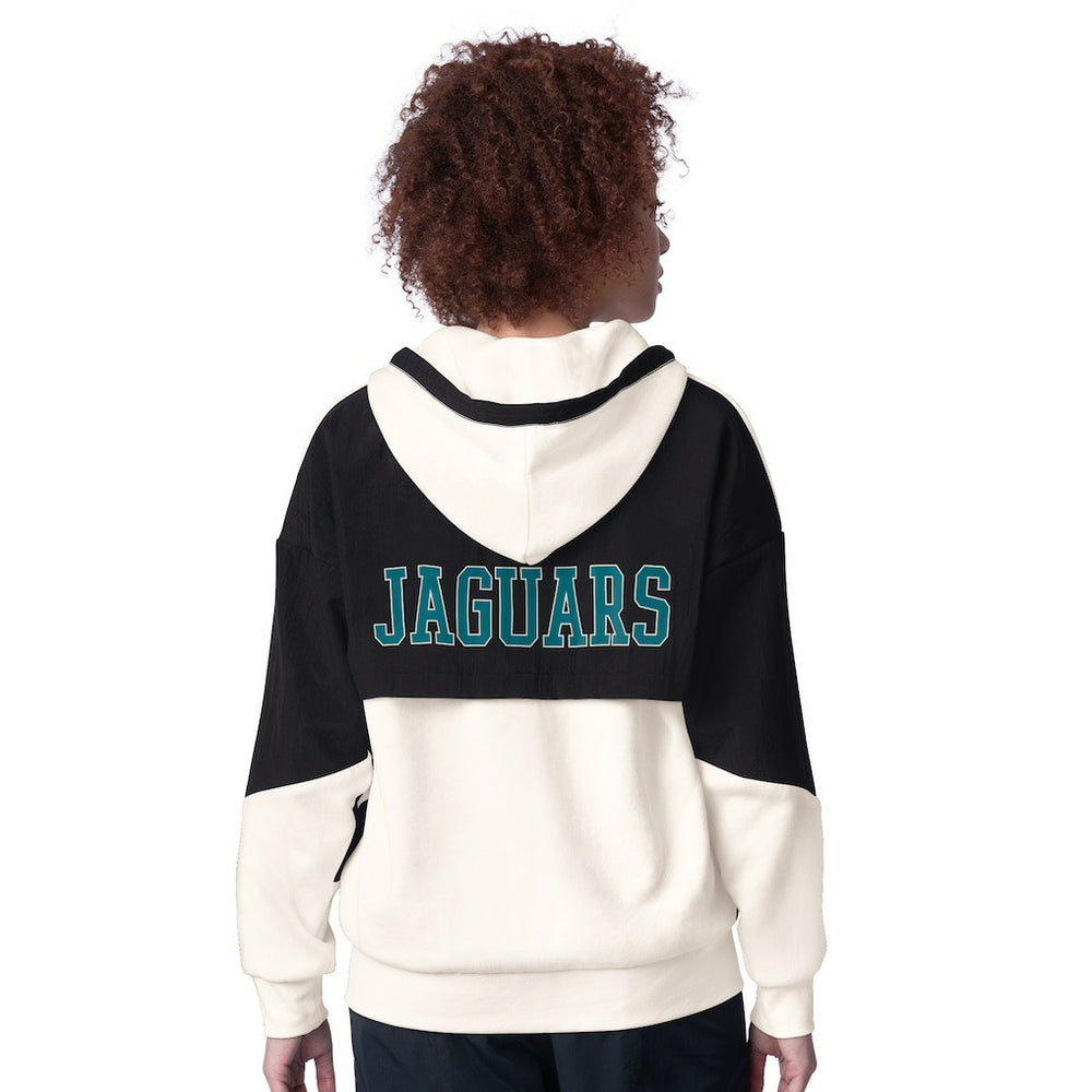 Jacksonville Jaguars Starter Women's Scrimmage Full-Zip Hoodie White - NFL