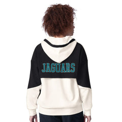 Jacksonville Jaguars Starter Women's Scrimmage Full-Zip Hoodie White - NFL
