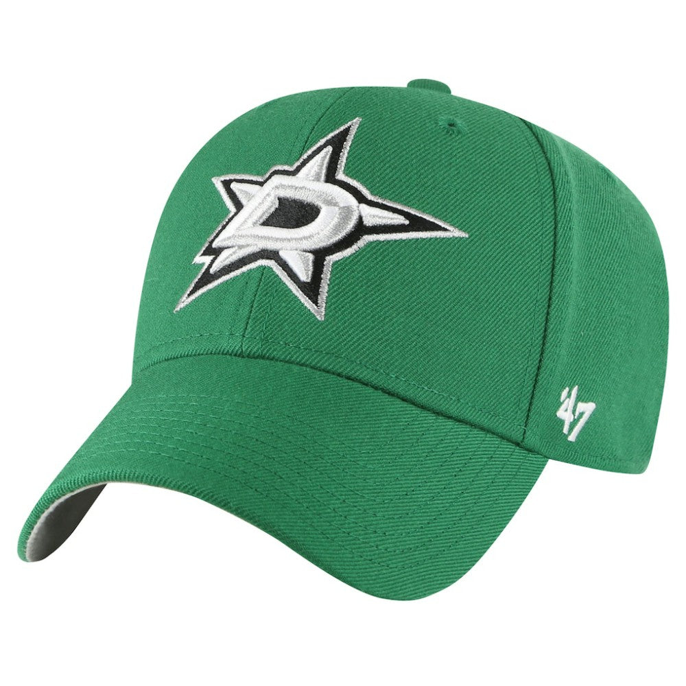 Dallas Stars - '47 Wordmark Back Strap MVP Adjustable Hat Kelly Green