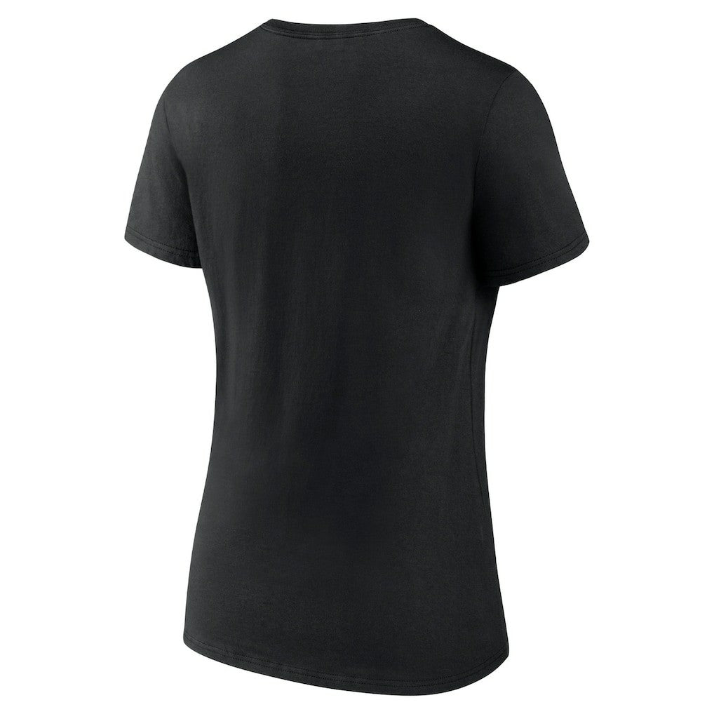 Fanatics - Boston Celtics Women's 2024 NBA Finals Champions Pump Fake Hometown Originals V-Neck T-Shirt - Black