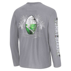 Cincinnati Bengals Oasis Endzone Lux Long Sleeve T-Shirt Gray - Tommy Bahama