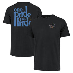 Detroit Lions '47 Pride Franklin T-Shirt Black - 47 brand