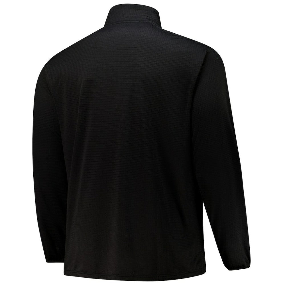 Minnesota Wild - Fanatics Big & Tall Authentic Pro Quarter-Zip Top Black