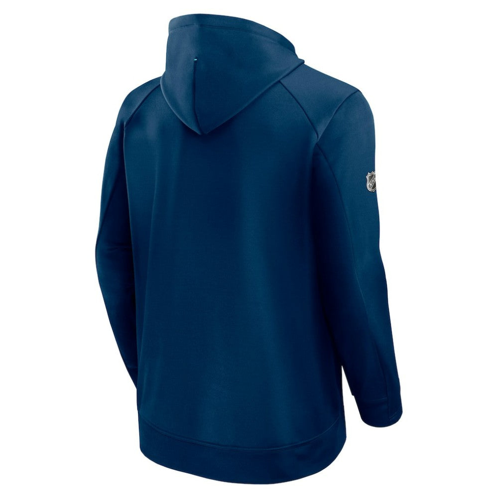 Seattle Kraken Fanatics Authentic Pro Big & Tall Pullover Hoodie Deep Sea Blue