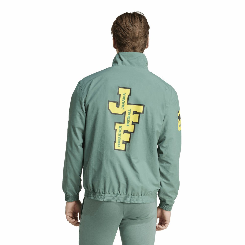 Adidas Jamaica National Team Varsity Pack Full-Zip Track Top - Green