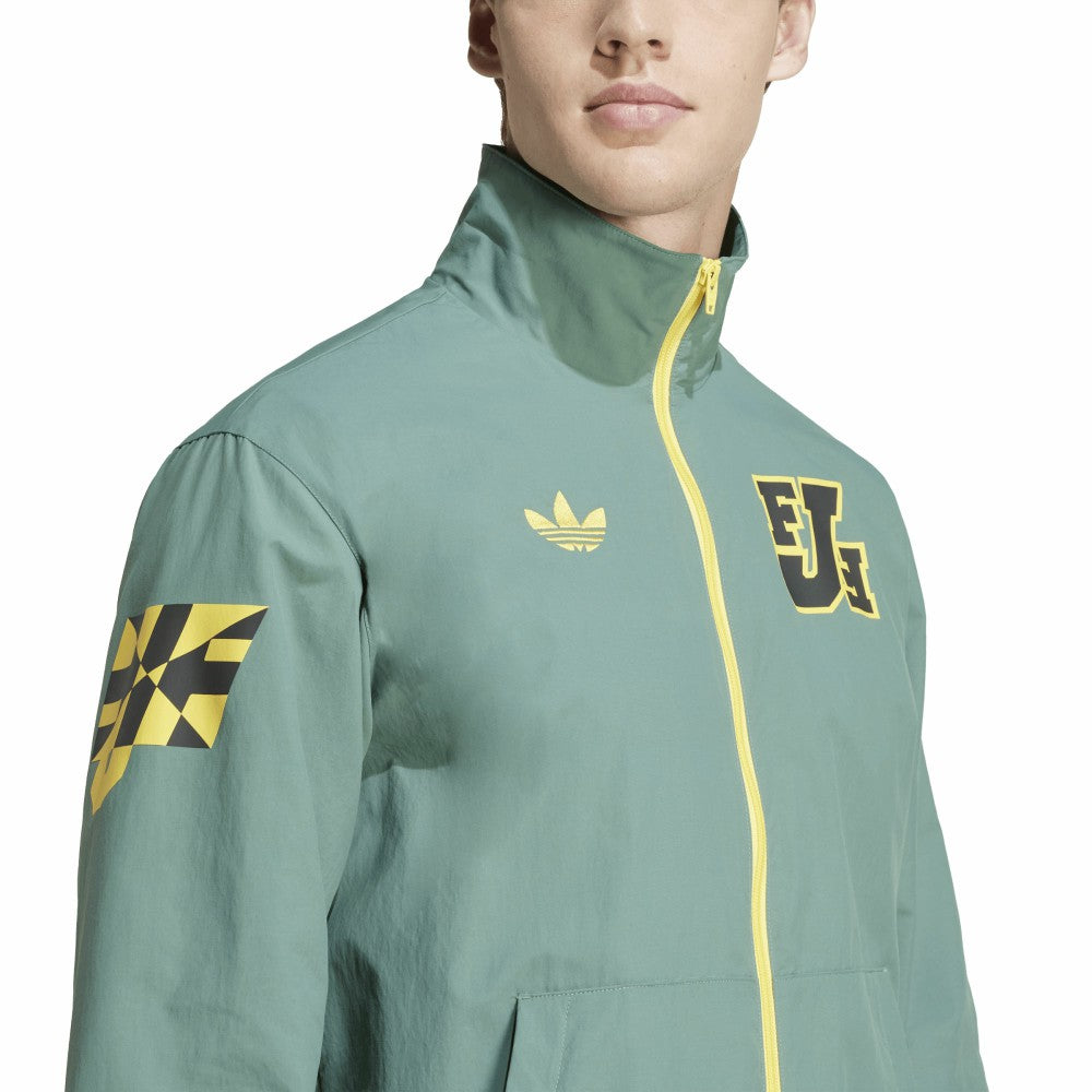 Adidas Jamaica National Team Varsity Pack Full-Zip Track Top - Green