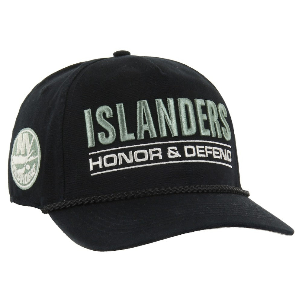 New York Islanders - '47 OHT Military Appreciation Homeland Honor and Defend Hitch Adjustable Hat Black