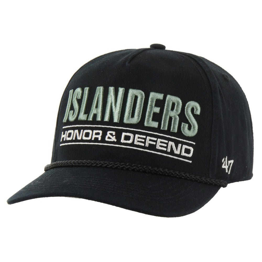 New York Islanders - '47 OHT Military Appreciation Homeland Honor and Defend Hitch Adjustable Hat Black