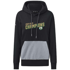 NBA - Boston Celtics Levelwear Women's 2024 NBA Finals Champions Bonfire Pullover Hoodie - Black