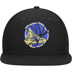 Mitchell & Ness - Golden State Warriors Shattered Snapback Hat - Black