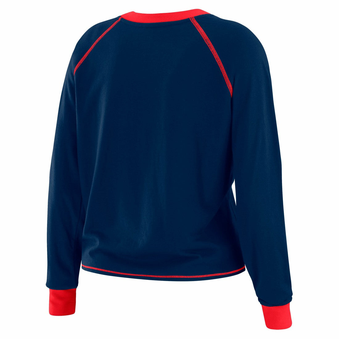 New York Giants WEAR by Erin Andrews Women's Tie-Front Long Sleeve T-Shirt Royal - NFL