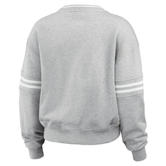 Philadelphia Eagles WEAR by Erin Andrews Women's Pullover Sweatshirt Heather Gray - NFL