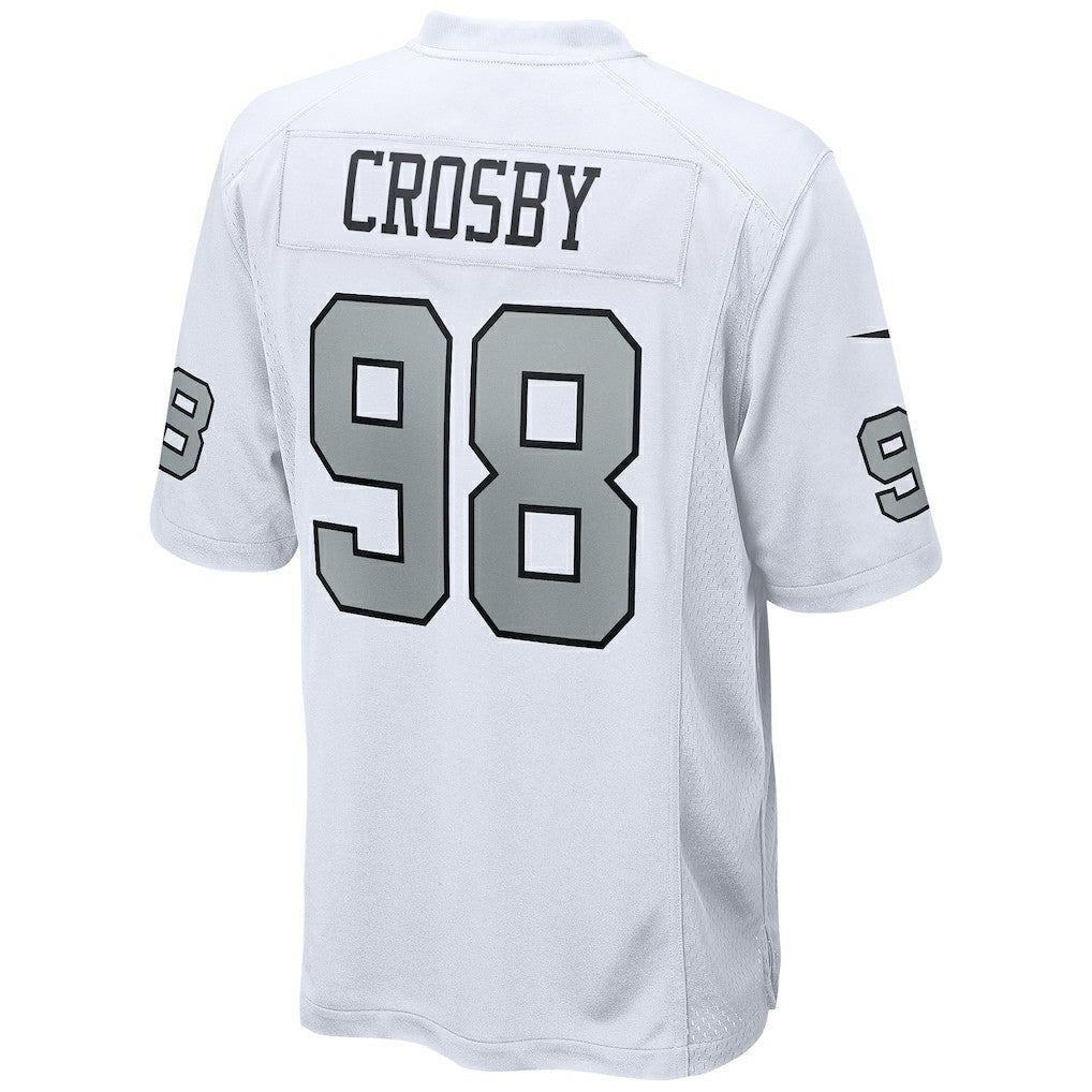 Maxx Crosby Las Vegas Raiders Alternate Game Jersey White - Nike
