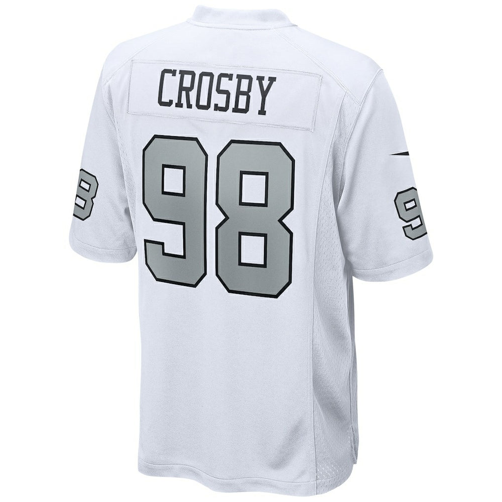 Maxx Crosby Las Vegas Raiders Alternate Game Jersey White - Nike